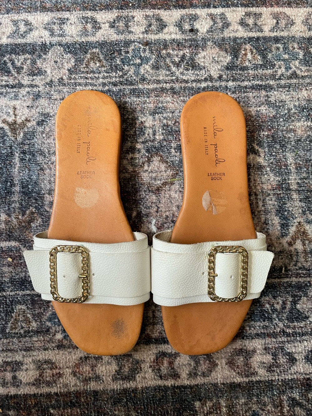 Mila Paoli Leather sandals
